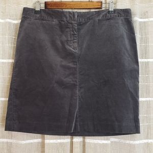 NWT J Jill Grey Skirt 12